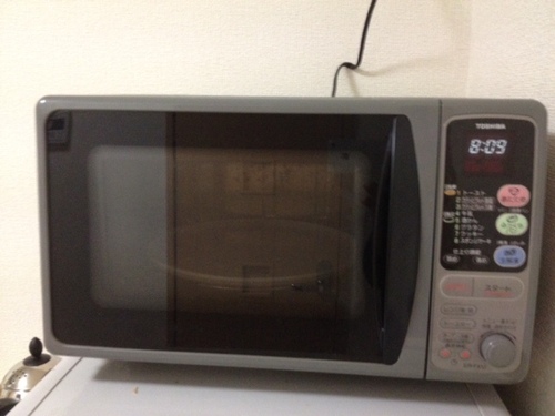 【無料】TOSHIBA 電子オーブンレンジ (masmile) 世田谷のキッチン家電の中古あげます・譲ります｜ジモティーで不用品の処分