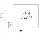 東松山市六反町土地、広さは73.81坪の1500万円です。