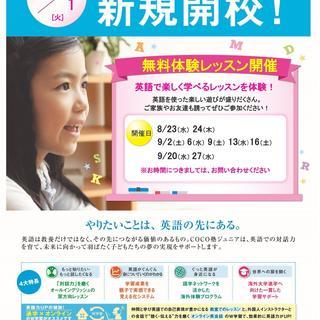 コスモス通りつつみ教室で、夏のおためし体験レッスン開講!