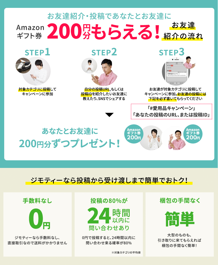 お友達紹介・投稿の流れ