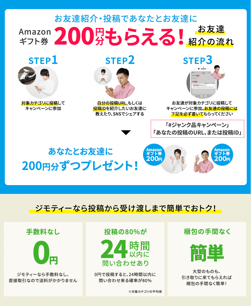 お友達紹介・投稿の流れ