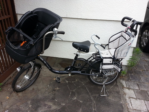 子供乗せ  自転車