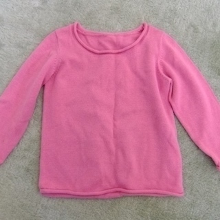 差し上げます。サイズ90女の子　ピンクのセーター