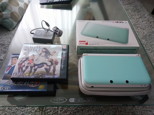 3DS LL 超美品 ソフト二本付き