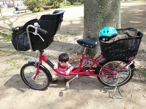 取引中☆子供のせ自転車☆アサヒ☆ママフレ