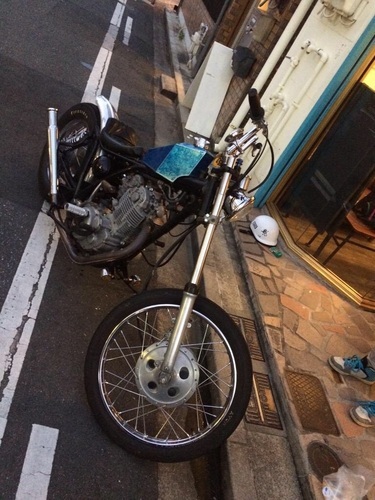 SR400 チョッパーカスタム フリスコ