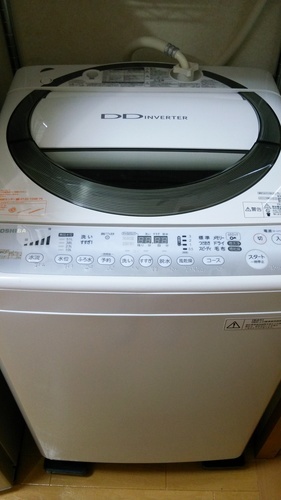 東芝 洗濯機6kg 低騒音 2015年購入（半年使用） DDインバーター AW-60DM-W