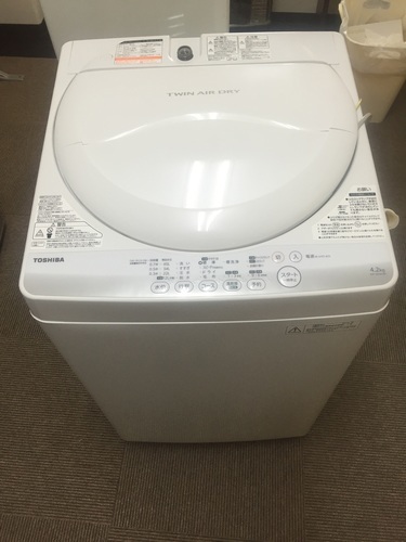 2014年製TOSHIBA 全自動洗濯機   乾燥機能付き 美品