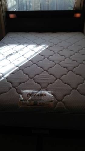 ワイドダブルベッド フランスベッドのマット