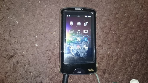 SonyウォークマンNW-865とワイヤレスステレオヘッドフォン