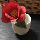 和紙の花を作ってみませんか？