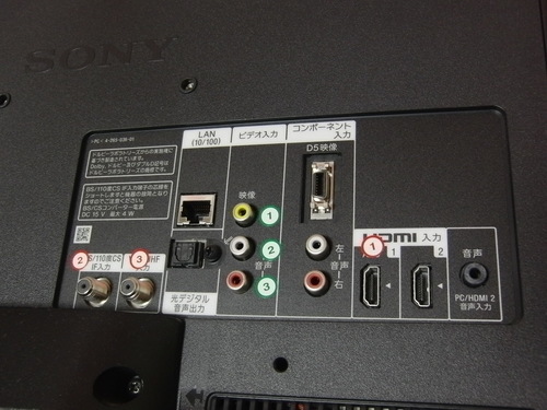 SONY BRAVIA 22V型