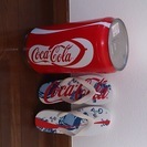 コカ・コーラ缶＆ビーチサンダル2