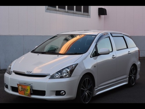 トヨタ ウィッシュ X Sパッケージ ローダウンフルエアロ 4wd オレンジロード 札幌のウィッシュの中古車 ジモティー