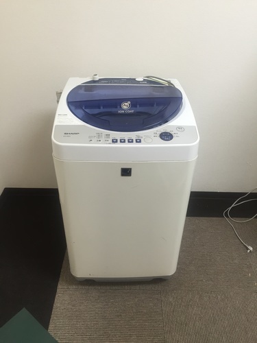 SHARP全自動洗濯機  4.5kg AGイオンコート機能付  美品