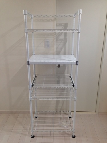 スチールラック 白 ブルージュ 名古屋の家具の中古あげます 譲ります ジモティーで不用品の処分