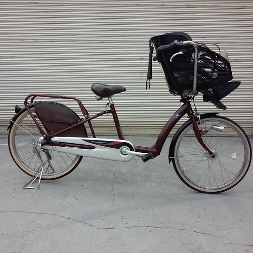 中古自転車⭐ブリヂストン/アンジェリーノミニ/ ブラウン/22インチ
