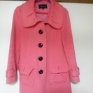 ミッシュマッシュのピンクのコートです