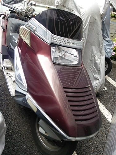 ★☆金額交渉可☆激安売切り☆HONDA フュージョンタイプX　不動・書付☆MF02-201☆走行8500km☆引き取り可能☆★