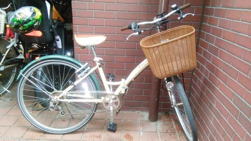 ☆終了☆オシャレな折りたたみ自転車♪