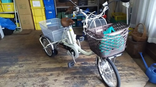 パナソニックカロヤカライフＥＢ三輪車です。