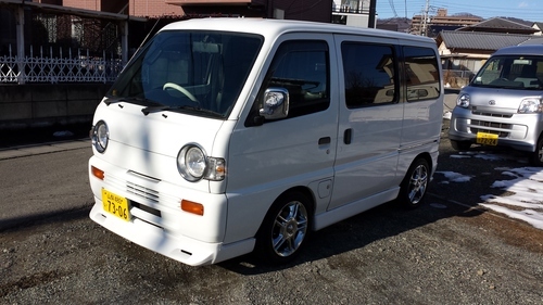 稀少エブリー丸目ロールーフ 格安 ( ラブファイター) 甲府のスズキの中古車｜ジモティー