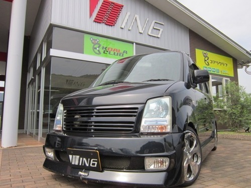 スズキ ワゴンr 660 Fx S リミテッド 黒死蝶フルエアロ ブラック ハッチバック軽自動車 コアラクラブ四万十店 四万十のスズキ の中古車 ジモティー