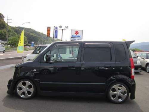 スズキ ワゴンr 660 Fx S リミテッド 黒死蝶フルエアロ ブラック ハッチバック軽自動車 コアラクラブ四万十店 四万十のスズキ の中古車 ジモティー