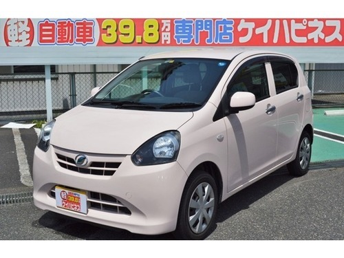ダイハツ ミライース 660 Xキーレス Cd Etc エコアイドル ピンク ハッチバック軽自動車 ケイハピネス39 8 鳥取のミライースの中古車 ジモティー