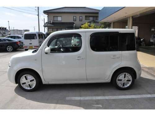 日産 キューブ 1 5 15x Mセレクション パールホワイト ハッチバック ｃａｒ ｓｅｎｓｅ 米子のキューブの中古車 ジモティー