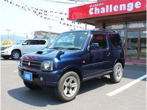 スズキ ジムニー 660 Xc 4wd ブルー クロカン ｓｕｖ軽自動車 チャレンジオート松江 松江のジムニーの中古車 ジモティー