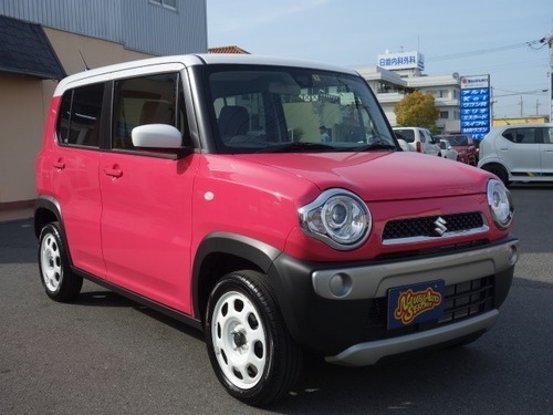 スズキ ハスラー 660 Gセットオプションhid地デジナビetc ピンクツートン クロカン ｓｕｖ軽自動車 ナンバオートサービス 姫路のスズキの中古車 ジモティー