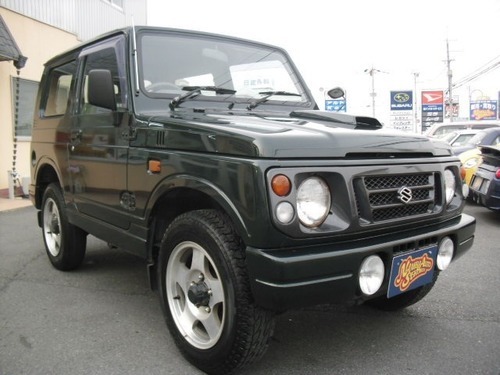 スズキ ジムニー 660 Xl 4wdノーマル車両タイベル交換済み ダークグリーンメタリック クロカン ｓｕｖ軽自動車 ナンバオートサービス 姫路のジムニーの中古車 ジモティー