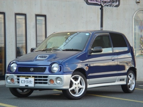 スズキ アルトワークス 660 Rs Zcdデッキ Tチェーン ブルーツートン ハッチバック軽自動車 カーフラップ 倉敷のスズキの中古車 ジモティー
