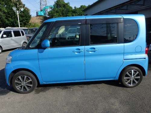 ダイハツ タント 660 L 4wdスライドドア ライトブルー ハッチバック軽自動車 有 クライス 仙台のタントの中古車 ジモティー