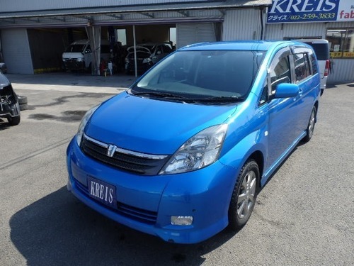 トヨタ アイシス 2 0 プラタナe Gスターター Hddナビ ブルーメタリック ミニバン 有 クライス 仙台のトヨタの中古車 ジモティー