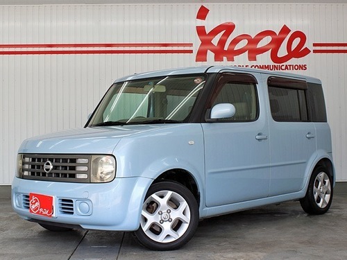 日産 キューブキュービック 1 4 Ex1オーナー サンルーフ エアブルーpm ミニバン アップル常滑店 常滑の日産の中古車 ジモティー