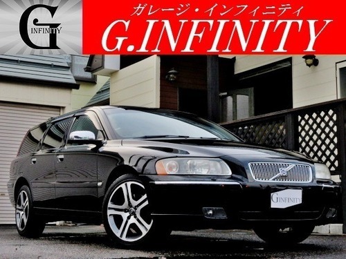 ボルボ V70 2 4ダイナミックエディション1オ ナ 限定車 赤革 ナビ Sr Aw ブラック ステーションワゴン ｉｎｆｉｎｉｔｙ安積 郡山のボルボ Volvo の中古車 ジモティー