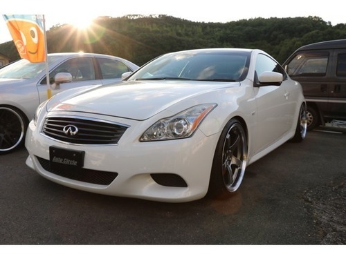日産 スカイラインクーペ 3 7 370gt タイプsp車高調advan19aw パール クーペ オートサークル 岡山の日産の中古車 ジモティー