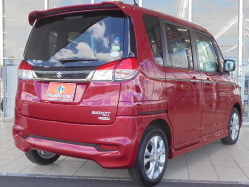スズキ ソリオ バンディットjスタイルdje 赤 ハッチバック ビッグモーター酒々井 印旛のソリオの中古車 ジモティー