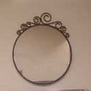 IKEAの鏡 壁掛け型 
