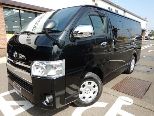 トヨタ ハイエースバン 3 0 スーパーgl ロング ディーゼルターボ 4wd ブラックマイカ ミニバン 蔵之助福井店 福井のトヨタの中古車 ジモティー