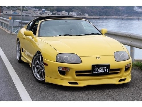 トヨタ スープラ 3 0 Sz エアロトップ車高調 レザーシート イエロー クーペ レモネード 玉野のトヨタの中古車 ジモティー