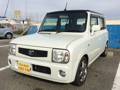 マツダ スピアーノ 660 Gsローダウン ツートンカラー パールホワイト ハッチバック軽自動車 すずのやんカーズ 津のマツダの中古車 ジモティー