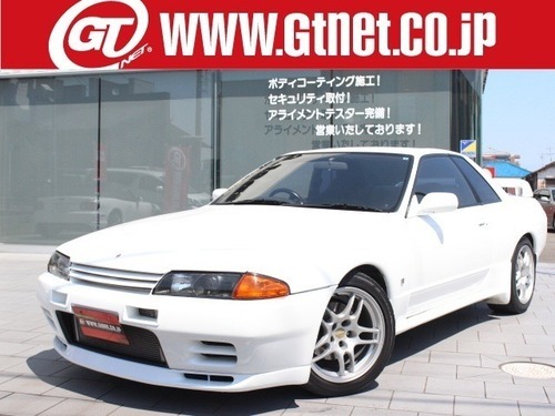 日産 スカイラインgt R 2 6 4wd後期モデルアペックス車高調 クリスタルホワイト クーペ ｇｔｎｅｔ名古屋 名古屋の日産の中古車 ジモティー