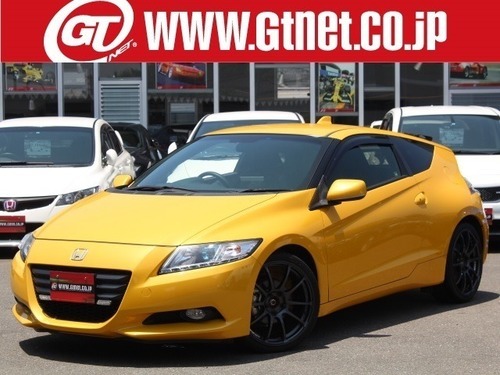 ホンダ Cr Z 1 5 アルファ ブラックレーベルアドバン18aw プレミアムイエローパール クーペ Gt福岡インター 福岡のホンダの中古車 ジモティー