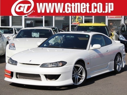 日産 シルビア 2 0 スペックrユーラスフルエアロhks前置きi C ホワイトパール3p クーペ ｇｔｎｅｔ福岡 福岡のシルビアの中古車 ジモティー