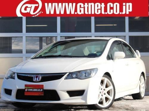 ホンダ シビックタイプr 2 0無限マフラーhidetc ホワイト セダン ｇｔｎｅｔ札幌 北広島のシビックの中古車 ジモティー