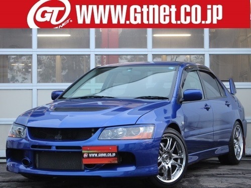 三菱 ランサーエボリューション 2 0 Gsr Ix 4wdサンルーフ ブルー セダン ｇｔｎｅｔ札幌 北広島のランサーエボリューションの中古車 ジモティー