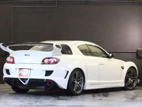 マツダ Rx 8 タイプrsワンオーナーhks車高調社外エアロ クリスタルホワイトパールマイカ クーペ ｇｔｎｅｔ横浜 横浜のrx 8の中古車 ジモティー